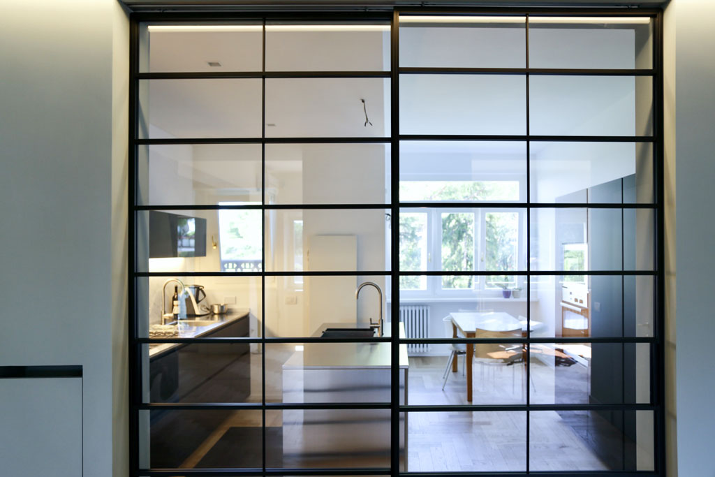 con3studio_architetti_torino_ristrutturazione appartamento EUR vista cucina