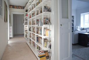 con3studio architetti torino - progetto librerie